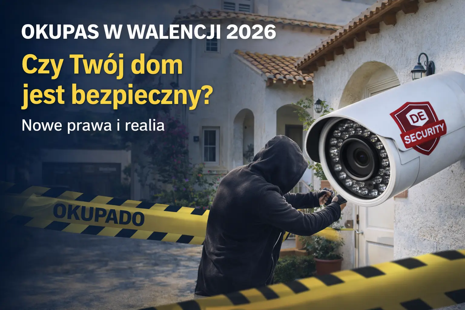 Okupas w Walencji 2026: Czy Twój dom jest bezpieczny? Nowe prawa i realia