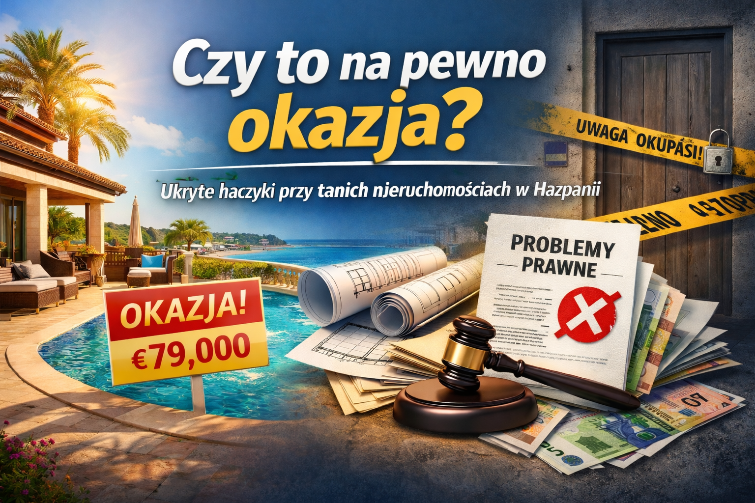 Czy tania nieruchomość w Hiszpanii to na pewno okazja? Na co uważać przed zakupem