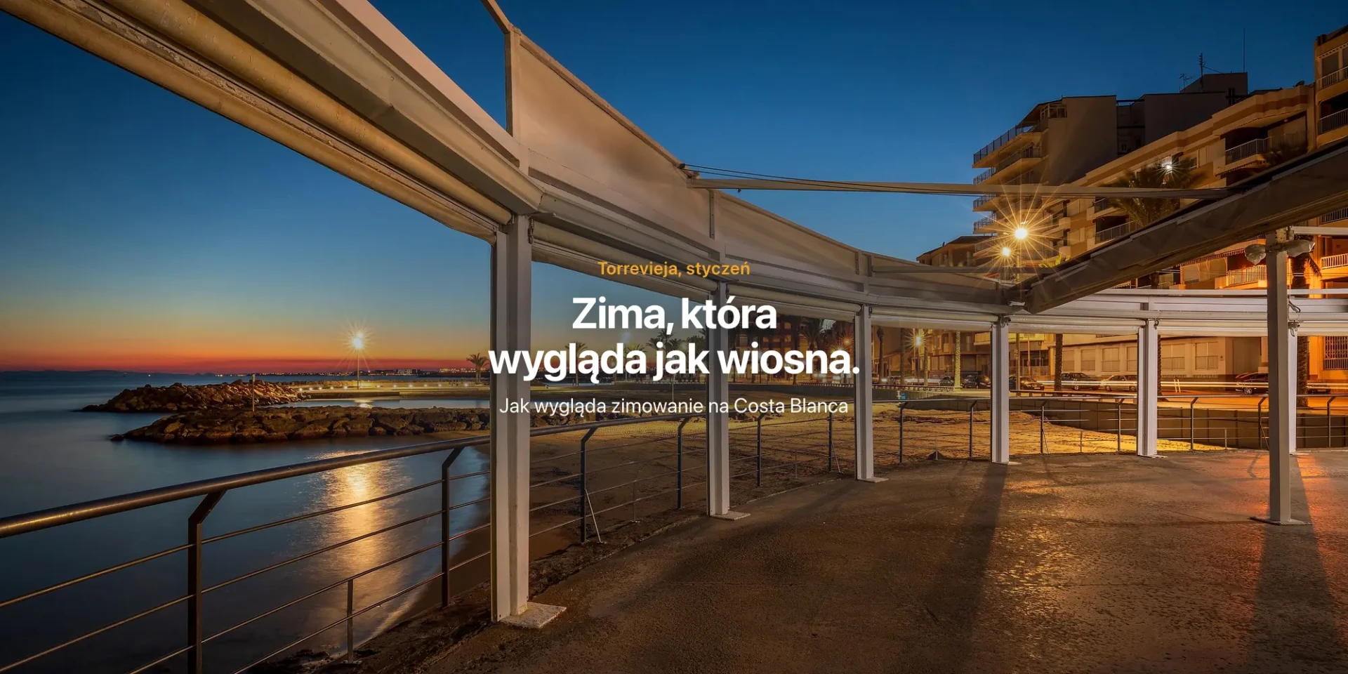 Zimowanie w Hiszpanii: jak wygląda zima w Torrevieji
