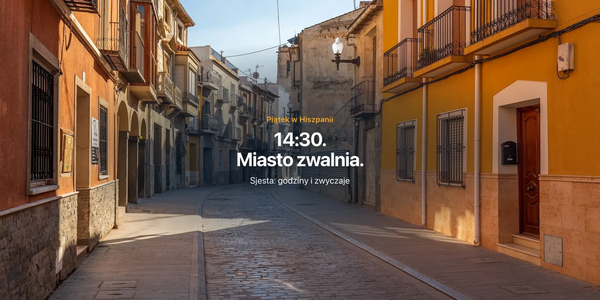 Sjesta w Hiszpanii: godziny, sklepy i zwyczaje w Alicante