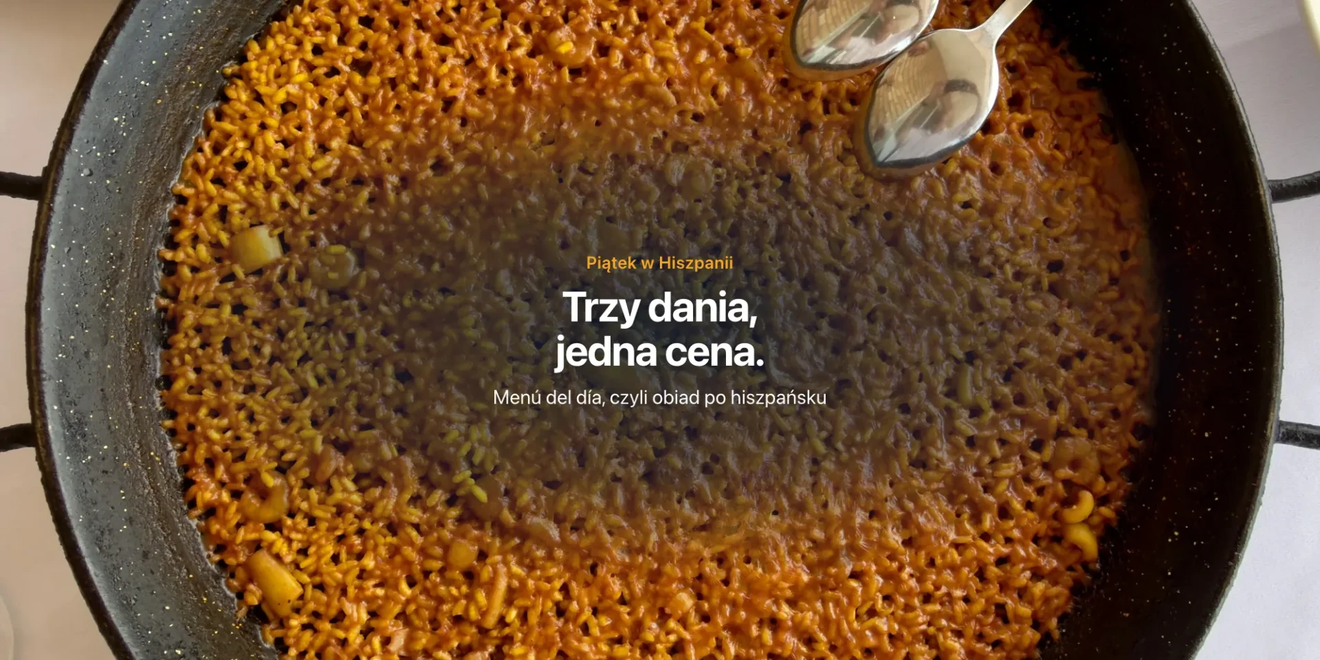 Menú del día: co to jest i ile kosztuje obiad w Hiszpanii