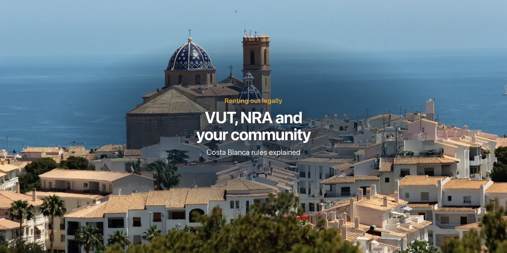 Tourist licence in Alicante: Costa Blanca rules explained